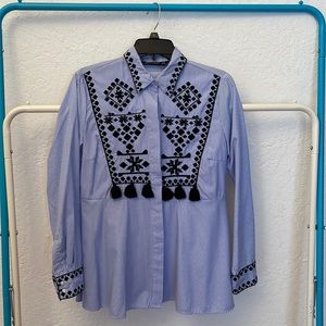 Zara women blouse, size M